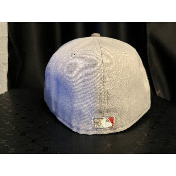 7 1/4 - Boston Red Sox Fitted Hat - Kennedy Stone Navy Ripstop STYLL Mens Unisex - Picture 6 of 9